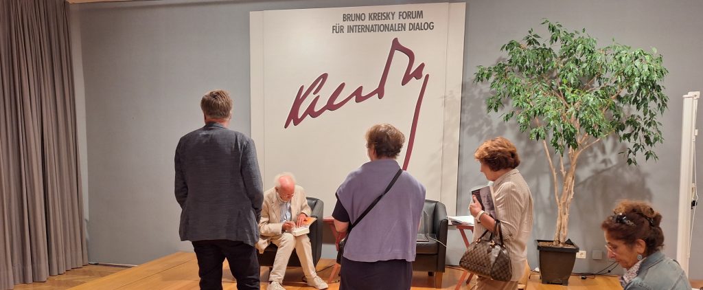 Bernd Marin im Bruno Kreisky Forum